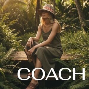 Coach Signature Monogram Bucket Hat | Coach Accessories